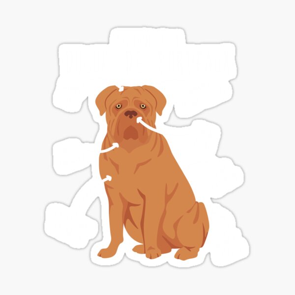 Item preview, Dogue de Bordeaux Dog Anatomy designed and sold by Clara Hollins.