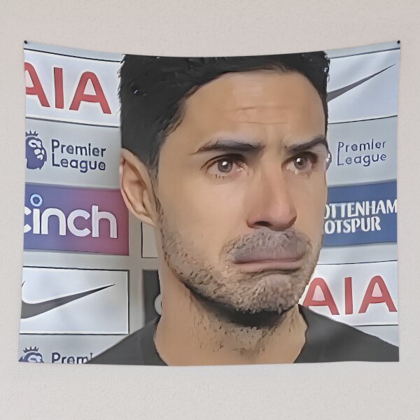Item preview, Arteta Crying Meme designed and sold by CloutDesigner.