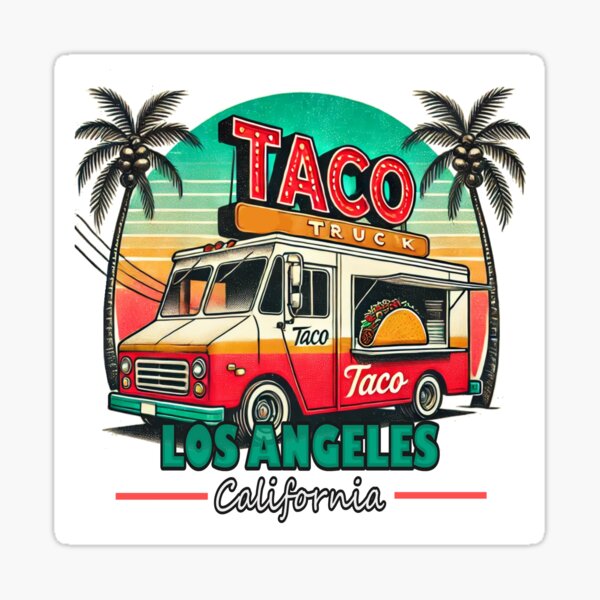 Item preview, Taco Truck- Vintage Los Angeles designed and sold by Globalcitytees.
