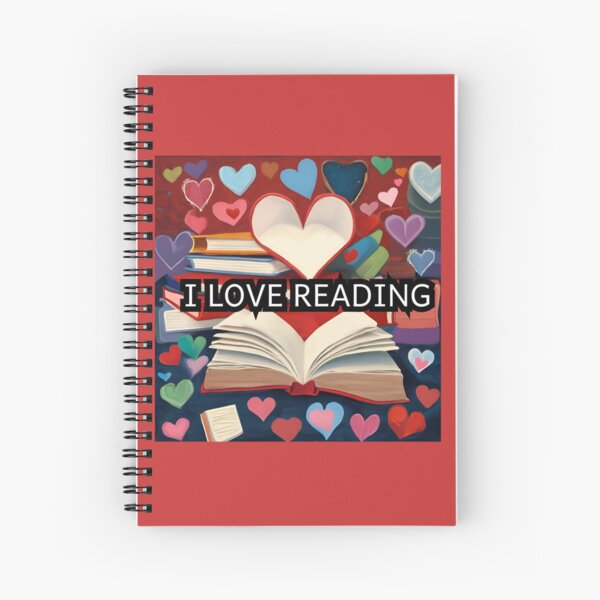 Item preview, I Love Reading, Book Lover Design designed and sold by FroggyFly Designs.