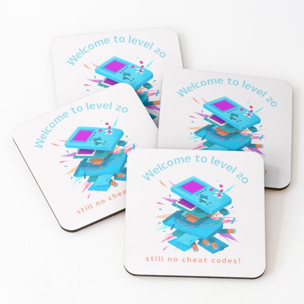 Item preview, "Welcome to level 20—still no cheat codes!" designed and sold by AyshaTj.