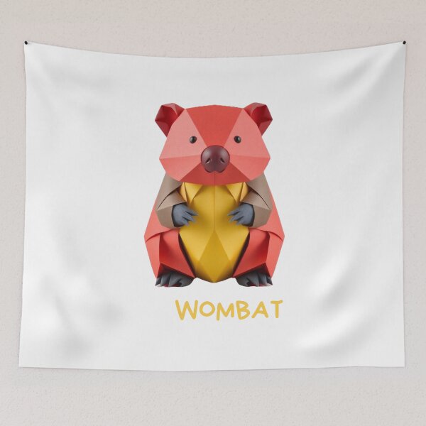 Item preview, Origami Wombat designed and sold by pUNKnown.