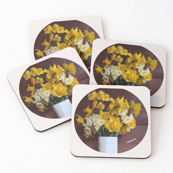 Item preview, Floral Daffodils in a Vase by  Wagonesta  designed and sold by Wagonesta.