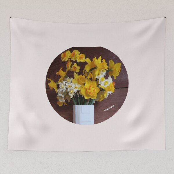 Item preview, Floral Daffodils in a Vase by  Wagonesta  designed and sold by Wagonesta.