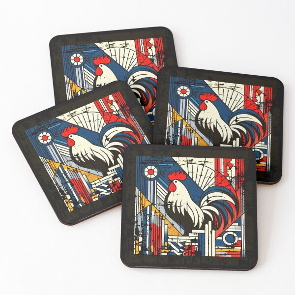 Item preview, French flag and a rooster designed and sold by Kaigorshirts.
