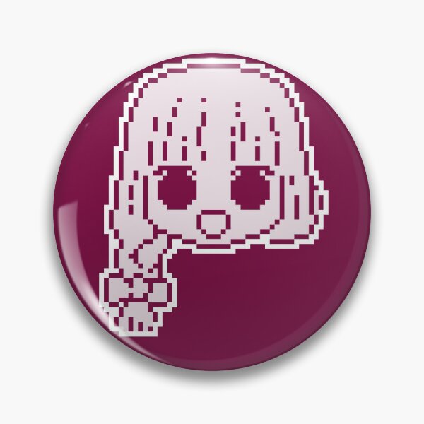 Item preview, Kikuri single color pixel art designed and sold by trintaeumnove.