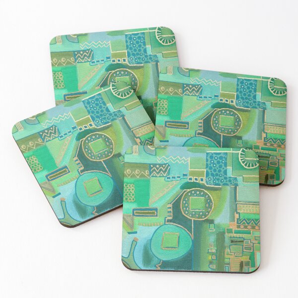 Item preview, Abstract Green designed and sold by Jeanne Henner.