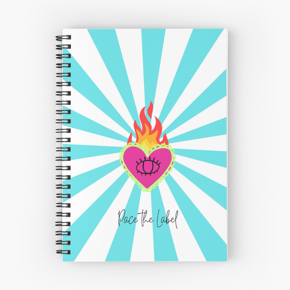Item preview, Spiral Notebook designed and sold by PacetheLabel.