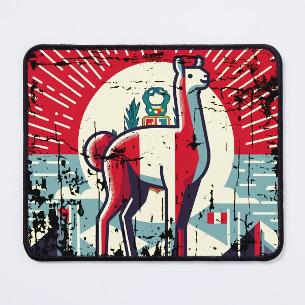 Item preview, Peruvian flag and vicuna designed and sold by Kaigorshirts.