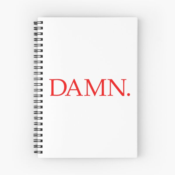 Item preview, DAMN. (Red Design) designed and sold by FilipeFerreira.