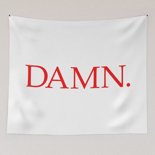 Item preview, DAMN. (Red Design) designed and sold by FilipeFerreira.