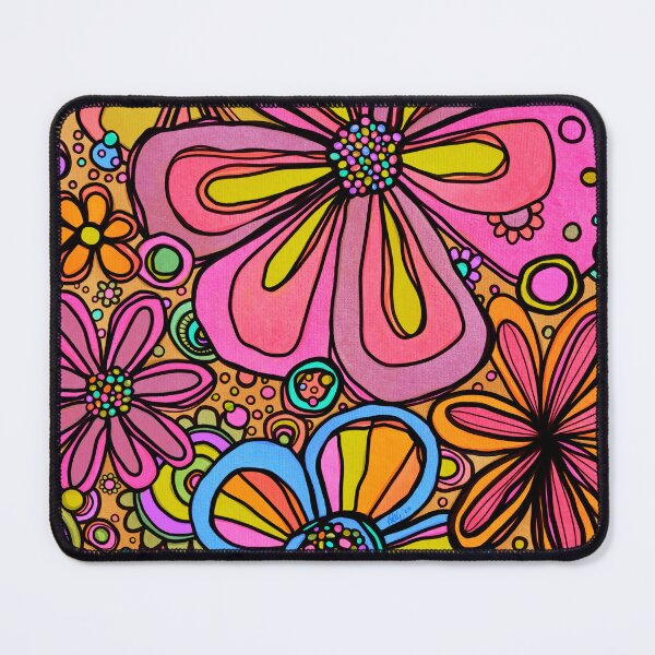 Item preview, Retro Bubblegum Flowers designed and sold by RC-aRtY.