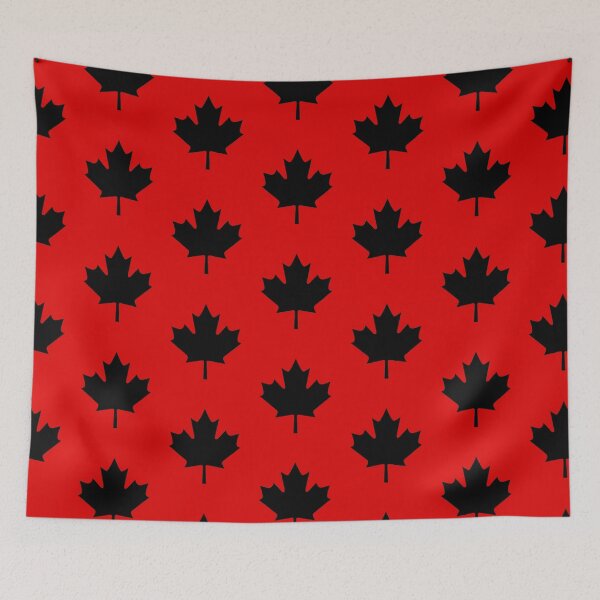 Item preview, CANADA Cool Black Maple Leaf designed and sold by Greenbaby.