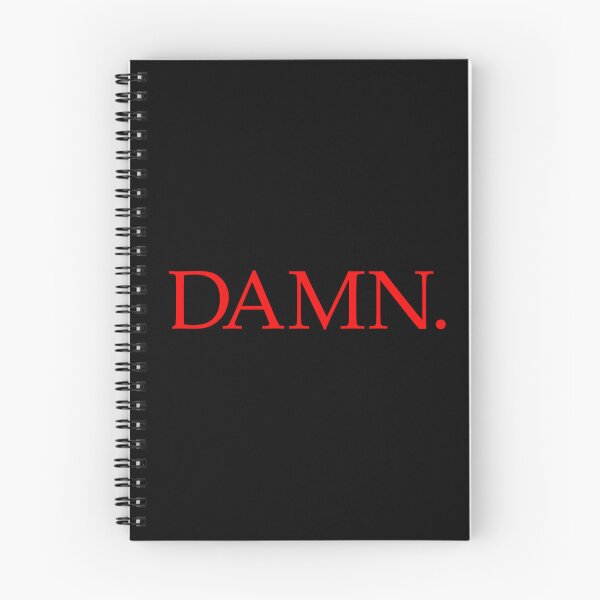 Item preview, DAMN. (Red Design - Black BG) designed and sold by FilipeFerreira.