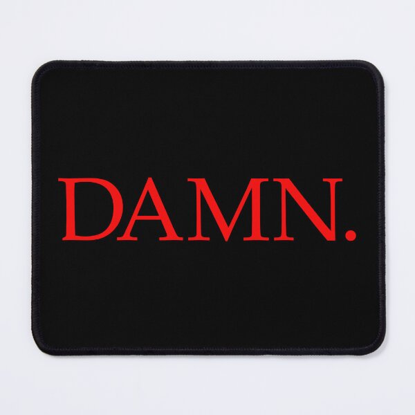Item preview, DAMN. (Red Design - Black BG) designed and sold by FilipeFerreira.
