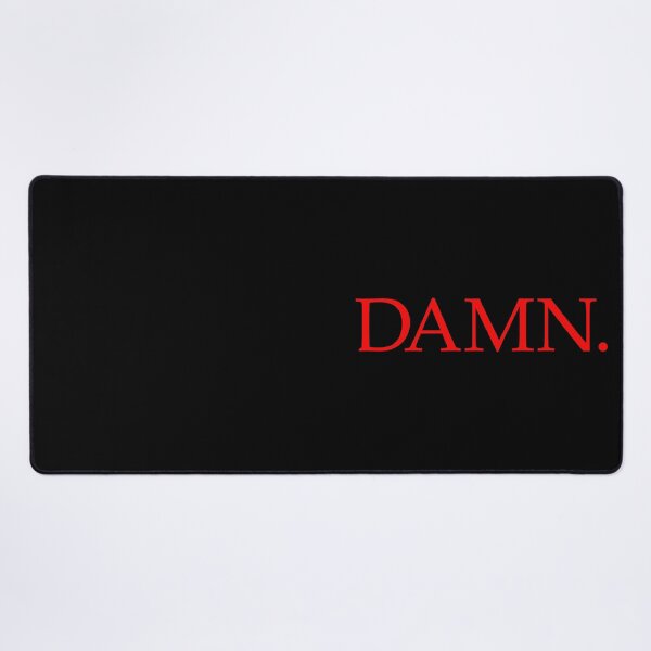 Item preview, DAMN. (Red Design - Black BG) designed and sold by FilipeFerreira.