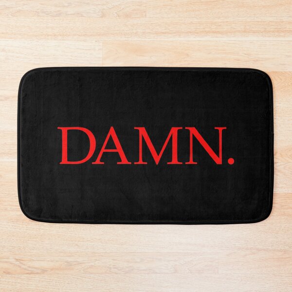 Item preview, DAMN. (Red Design - Black BG) designed and sold by FilipeFerreira.