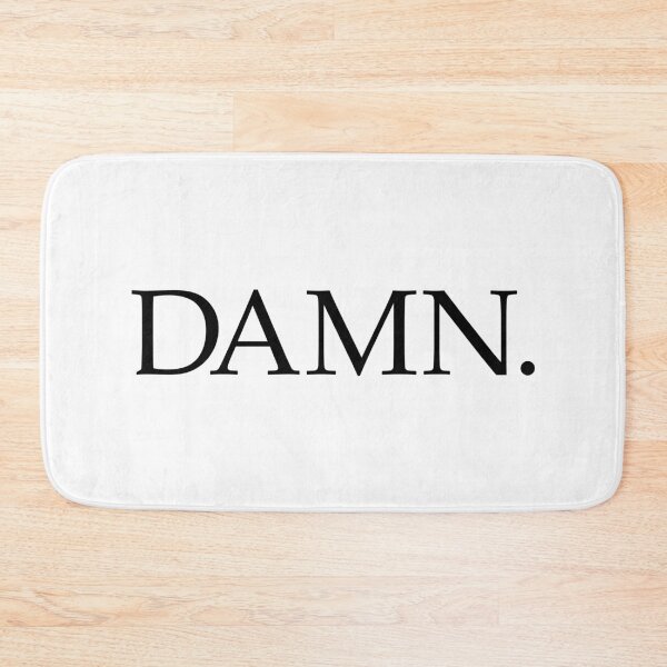 Item preview, DAMN. (Black Design) designed and sold by FilipeFerreira.