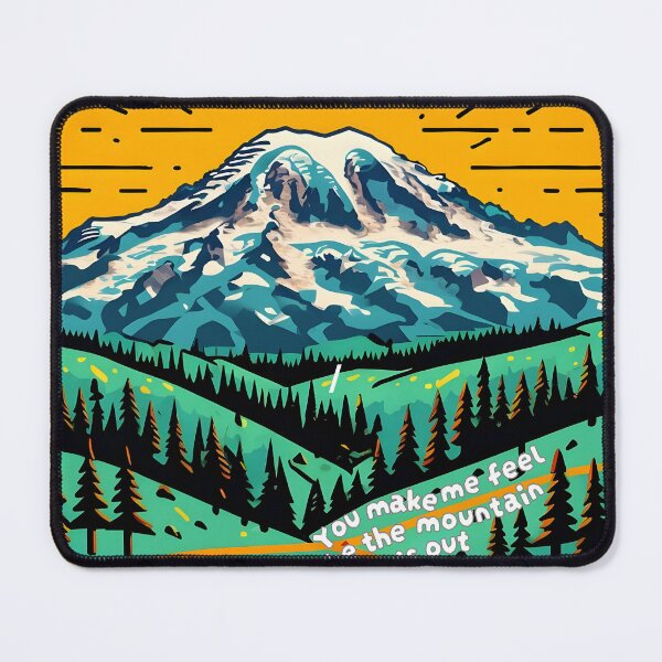 Item preview, The Mountain is Out designed and sold by LatonaGoods.