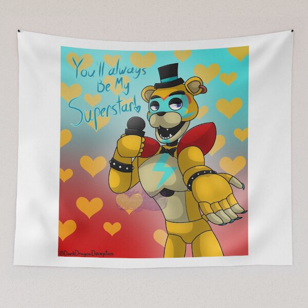 Item preview, Glamrock Freddy Valentine's Day (FNAF SB) designed and sold by DarkDragonDeception - Claudia.