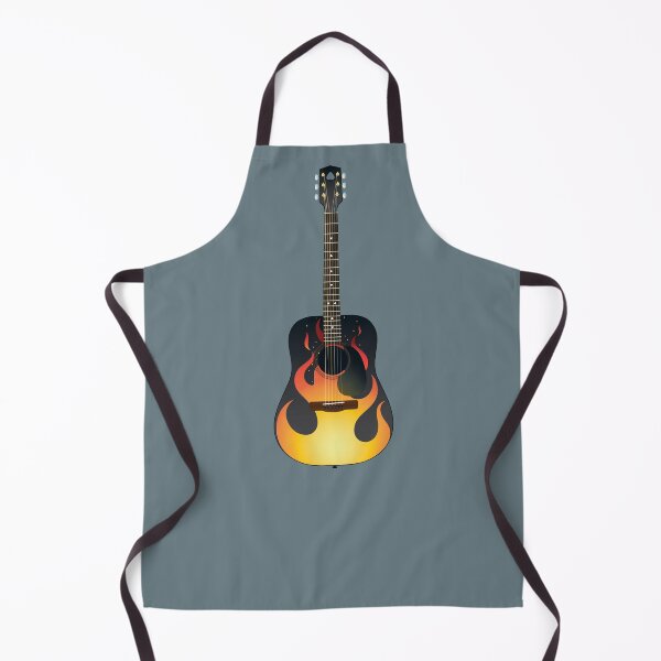 Item preview, Flame Acoustic Guitar designed and sold by dtkindling.