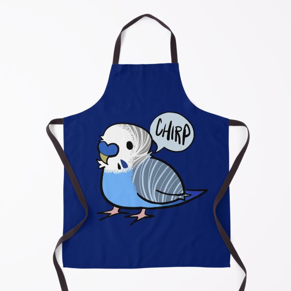 Item preview, Blue Parakeet Chirp designed and sold by benji448.