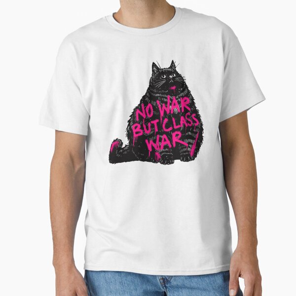 Item preview, No War But Class War Chonky Cat designed and sold by KilkennyCat Art.