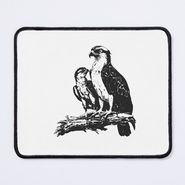 Item preview, Osprey Mom & Cub designed and sold by JollyCritters.