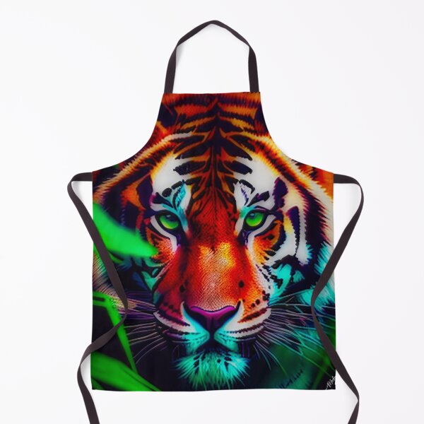 Artikelvorschau, Tiger im Dschungel Kunst entworfen und verkauft von Drone-tees.