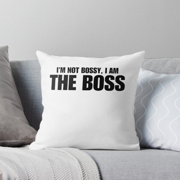 Item preview, I'm not Bossy I'm The Boss Funny Sarcastic Work Humor designed and sold by MouDantArts.