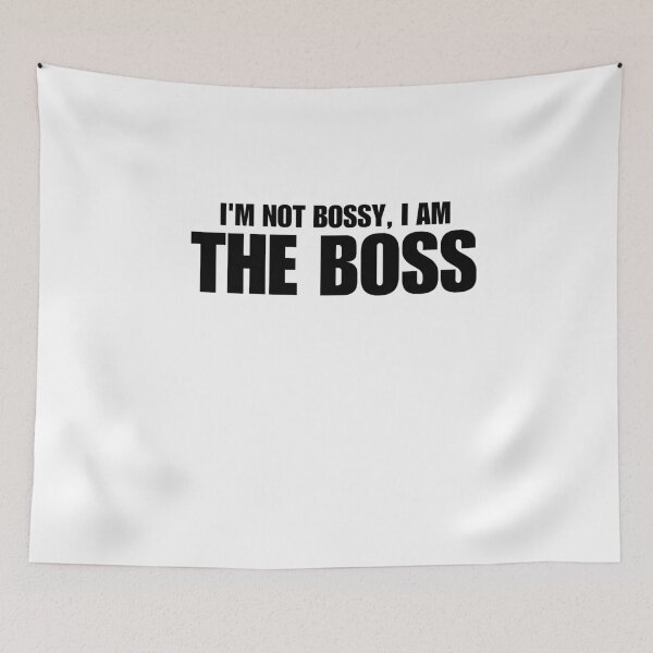Item preview, I'm not Bossy I'm The Boss Funny Sarcastic Work Humor designed and sold by MouDantArts.