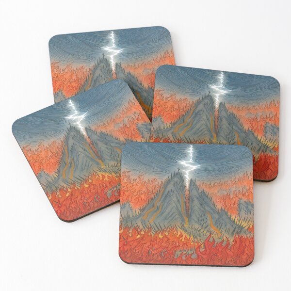 Item preview, Mountain of Swords and Sea of Fire designed and sold by Mythic Whispers Studio.