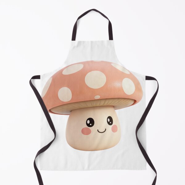 Item preview, mushroom, cartoon, pet, face, red, white, smile, plant, cute, pink, natural, blank designed and sold by NAVAL00.