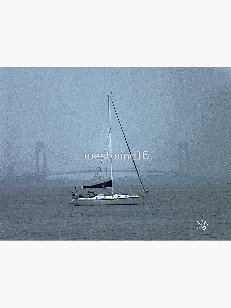 Thumbnail 3 of 3, Sticker, Keyport in Fog designed and sold by westwind16.