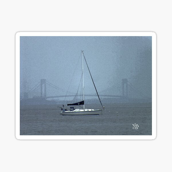 Keyport in Fog Sticker