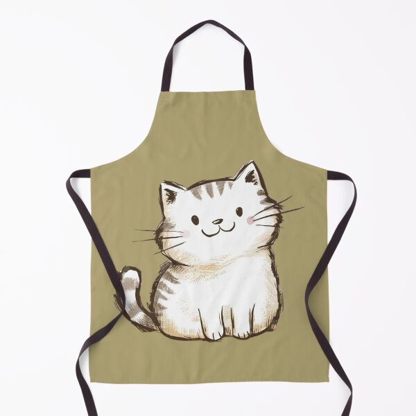 Item preview, Adorable Illustrated Cat designed and sold by AKRAMlogo.