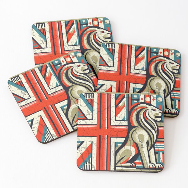 Item preview, English flag and a lion designed and sold by Kaigorshirts.