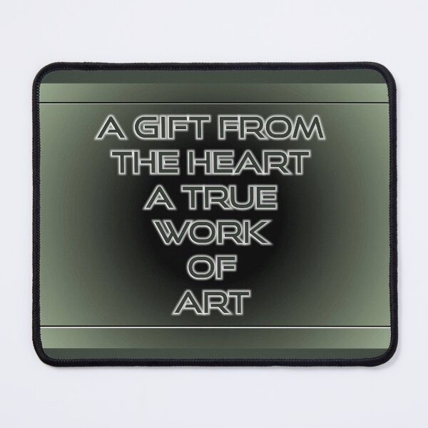 Item preview, Gift from the Heart . Typographical Design . Green . #1 designed and sold by Artistic63.