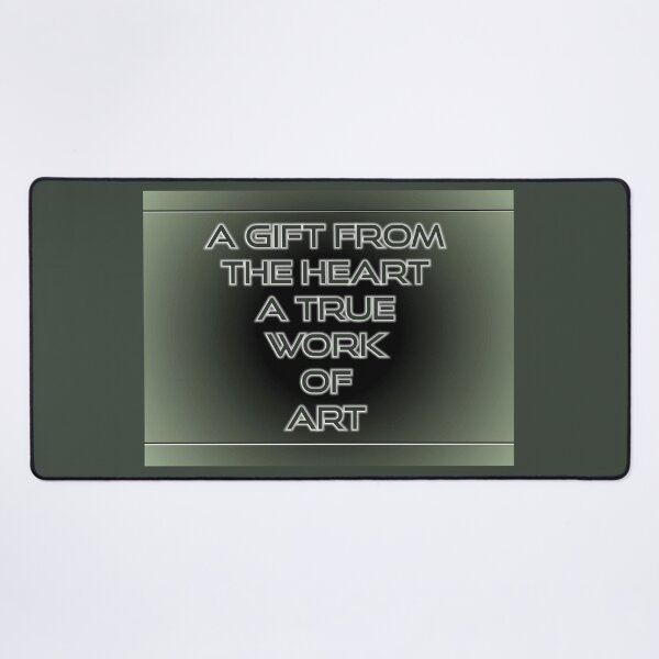 Item preview, Gift from the Heart . Typographical Design . Green . #1 designed and sold by Artistic63.