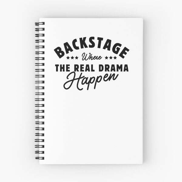 Item preview, Backstage Where The Real Drama Happen Stage Crew Humor Backstage Sarcasm  designed and sold by MouDantArts.