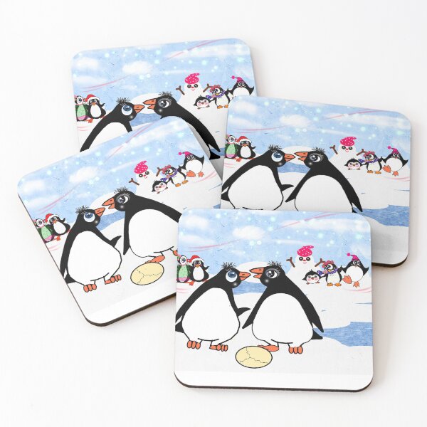Artikelvorschau, Tier - Pinguine in der Arktis oder am Südpol entworfen und verkauft von Shirley cute art .