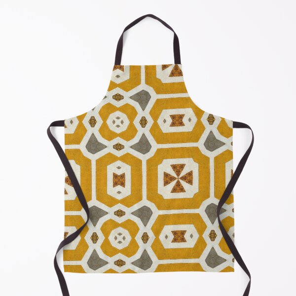 Item preview, Yellow and grey abstract pattern designed and sold by shazdesign24.