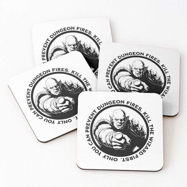 Item preview, Only you can prevent dungeon fires. Kill the Wizard first. designed and sold by Superhygh.