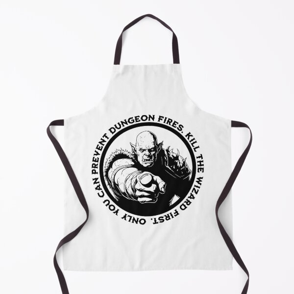 Item preview, Only you can prevent dungeon fires. Kill the Wizard first. designed and sold by Superhygh.
