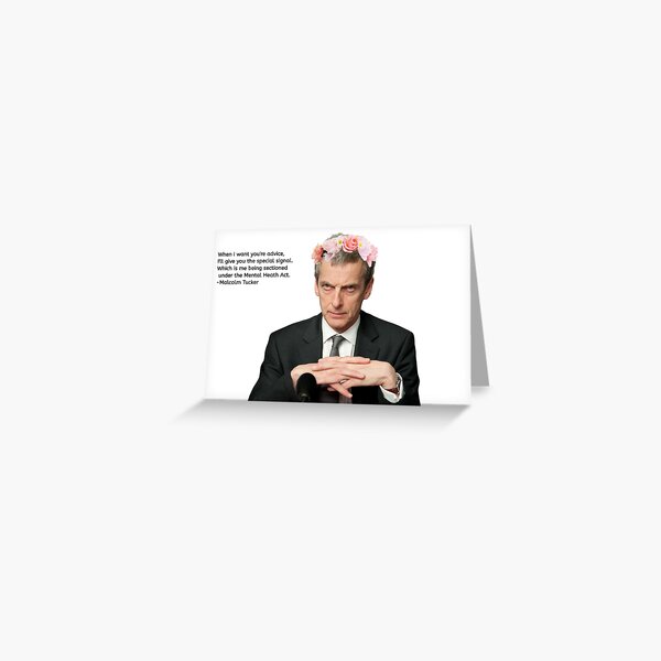 Item preview, Words of Wisdom By Malcolm Tucker #1 designed and sold by Raf North.
