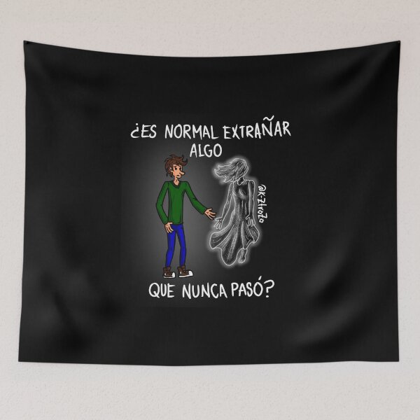 Item preview, ¿Es normal extrañar algo que nunca pasó? - amor - nostalgia designed and sold by Kztrozo.