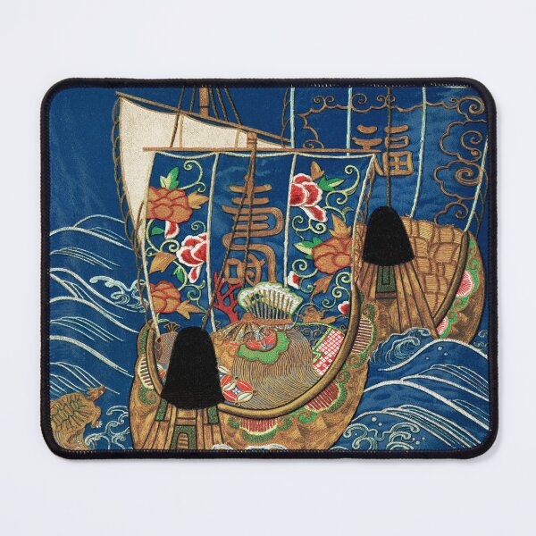 Item preview, Vintage Chinese Sailing Boat designed and sold by karwilberevivalcollection.