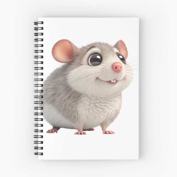 Item preview, rat, hamster, animal, cute, cartoon, smile, face, eyes, gray, piggy, fat designed and sold by NAVAL00.