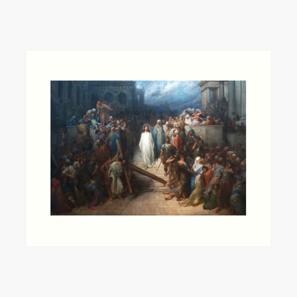 Item preview, Christ leaving the Praetorium - Gustave Dore designed and sold by forgottenbeauty.