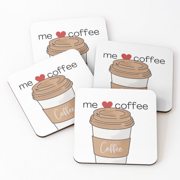 Item preview, me love coffee designed and sold by Coffee-club-A-Z.